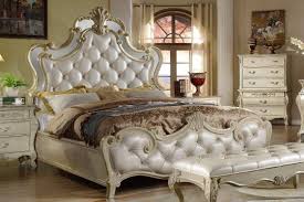 Mcferran B8305 Antique White Glamour Crystal Tufted Headboard California King Panel Bed B8305 Ck Diy blue tufted floating headboard with diamond pattern.