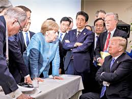 Image result for trump at g7