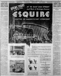 The former esquire theater, home to an upscale steakhouse and luxury designers, has been sold to a spanish investor with an appetite for fast fashion. Esquire Theatre In Chicago Il Cinema Treasures