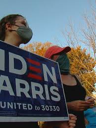 Reporter at wkrc in cincinnati, new york city native. Cincinnatians Celebrate Biden Harris Victory At Washington Park Wkrc