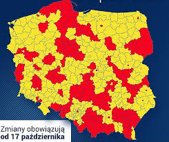 Nowe obostrzenia w polsce będą obowiązywały od 24 października 2020 roku. Koronawirus Powiaty Bielski Hajnowski Sokolski Wysokomazowiecki Nowymi Strefami Czerwonymi Nowe Obostrzenia
