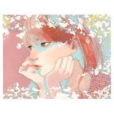 even a dream i am watching you acrylicpainting drawing artwork illustration girl illustration imaginary friend drawings