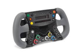 So does the steering wheel always have the same distance till lock, but the steering racks are changed to best fit the circuit? A 2005 Season Jordan Grand Prix Formula 1 Steering Wheel Classic Driver Market