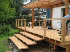 Pin By Frolleinnett On Garden Patio Stairs In 2020 Pergola Backyard House Patio Design