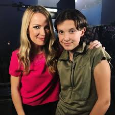 King of the monsters' hollywood premiere 05/18/2019 от 20 january, 17:02:10. Stranger Things Millie Bobby Brown And Vera Farmiga On The Set Of Godzilla King Of The Monsters Eleven Season 2 Millie Bobby Brown Bobby Brown Vera Farmiga