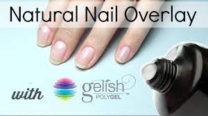 Polygel Overlay On Natural Nails Youtube Gel Overlay Nails Overlay Nails Natural Nails
