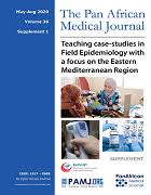 Pamj Teaching Case Studies In Field Epidemiology With A Focus On The Eastern Mediterranean Region