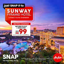 Terimakasih untuk wego indonesia yang sudah memberikan hadiah 2 tiket masuk ke sunway. Nikmati Pakej Penerbangan Dan Hotel Snap Ke Sunway City Bermula Rm99 Airasia Newsroom