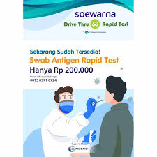 Jual Swab Antigen Soewarna Business Park Drive Thru E Coupon Online Januari 2021 Blibli
