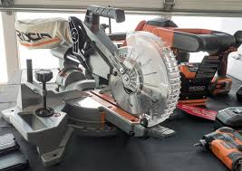 Prior to squaring the saw blade to the miter table, check. Sneak Peek Ridgid 18v Cordless Miter Saw And A 5ah Battery Pack