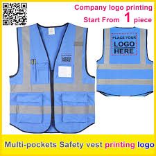 Spardwear Custom Printing Company Logo Security Vest Safety Reflective Blue Vest Work Vest Traffic Uniform Chalecos Ropa De Trabajo Chaleco Acolchado Hombre