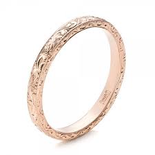 Custom Hand Engraved Wedding Band 101619 Seattle Bellevue Joseph Jewelry Hand Engraved Wedding Band Wedding Band Engraving Antique Wedding Rings