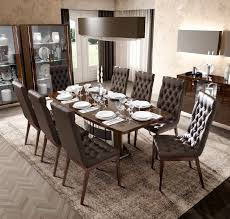 We have the largest selection of dinette sets and you'll receive the best customer service in the industry. Camel Roma Day Walnut Italian Butterfly Extending Dining Table And 6 Capitonne Eco Leather Chairs Cfs Furniture Uk
