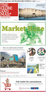 Lascia la tua opinione su tsx todaye scopri opinioni su temi relazionati cometsx e today. Newspaper The Globe And Mail Canada Newspapers In Canada Saturday S Edition August 26 Of 2017 Kiosko Net