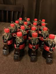 Diy Birthday Party Favors For Adults Jack Coke Party Favors Birthday Party Decorations Diy Diy Birthday Party Christmas Party Favors