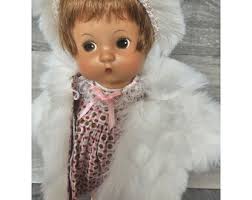 Poupée Vtg Effanbee « Christmas Patsy » 1997 Uniquement Patinage Hiver