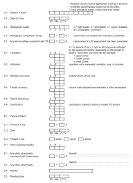 Chest X Ray Coding Jvcs Jvcs Japan Vietnam Chest X Ray