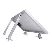 Adjustable Solar Panel Tilt Mounting Brackets, Support Up to 200 Watt  Panels, for Flat Roofs, RVs, Cabin, Camping, Off Grid System