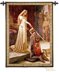 Tapestry definition, a fabric consisting of a warp upon which colored threads are woven by hand to produce a design, often pictorial, used for wall hangings, furniture coverings, etc. The Accolade Medieval Wall Hangings Worldwide Tapestries