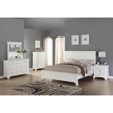 Laveno 012 White Wood Bedroom Furniture Set Includes King Bed Dresser Mirror Night Stand And Chest Overstock 12064535 Get great deals on ebay!