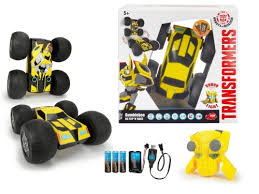 Figure scale reflects the character's size in. Dickie Toys Toys Transformers Rc Flip N Race Bumblebee Rt Auto Mit Fernbedienung Spielzeug Spiele Spiel Spass