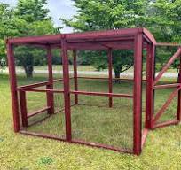 OverEZ Wooden 8' Chicken Run