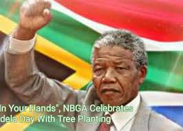 It's In Your Hands' — NBGA Celebrates Mandela Day With Tree Planting