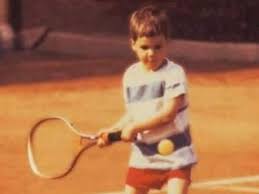 In the 1993 footage, a young federer was handed a medal by michael stich, a decorated professional german player who won the men's singles title at the indoor swiss tournament that year. A Career In Pictures Roger Federer The Making Of A True Tennis Legend Sports Photos Gulf News