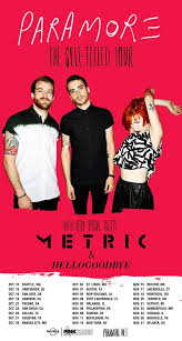 Paramore And Metric At Viejasarena Paramore Tours Teaching Music