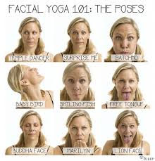 Practice these 10 poses in this order at least three times a week. Facial Yoga Exercises To Stay Looking Facial Yoga Facial Yoga Exercises Facial Exercises