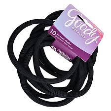 You won't want to lose these. Goody Goody Ouchless Elastics Extra Large 4 Inch Black Hair Ties 10 Ct Walmart Com Walmart Com