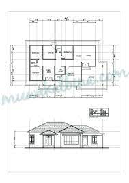 Keluasan 1 887kps 4 Bilik Tidur 3 Bilik Air Bungalow Floor Plans How To Plan Small House Plans