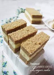 简单の生活 蒸白咖啡蛋糕steamed white coffee layer cake dessert cake recipes steamed cake steam cake recipe