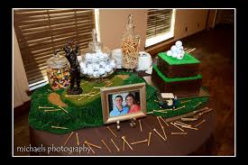 Golf Inspired Grooms Cake Table By A 1 Wedding Party Rentals Golf Grooms Cake Grooms Cake Tables Grooms Table