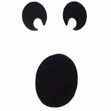 Collection of printable ghost faces (57) ghost face svg free cute printable pumpkin stencil 5 Best Ghost Face Template Printable Printablee Com