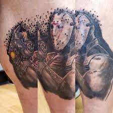 Colour realism tattoo of thanos with all of the infinity stones in the gauntlet. Latest Thanos Tattoos Find Thanos Tattoos