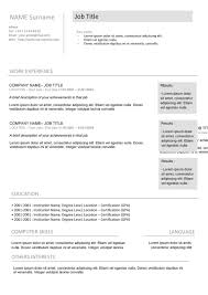 Maybe you would like to learn more about one of these? 48 Great Curriculum Vitae Templates Examples á… Templatelab
