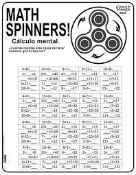 Juegos gratis matemáticos online para aprender conceptos y números. Math Spinner 1 Estrategias De Matematicas Ejercicios De Calculo Material Didactico Para Matematicas