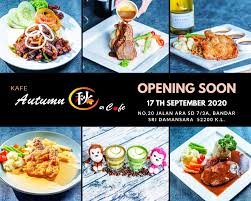 The landscape on the other hand is by archimatrix sdn bhd. Autumn Cafeç§‹ã® Attention To All Kepong Pj Bandar Sri Damansara S Residents Autumn Cafe Opening At 17 09 2020 11am 10pm Save The Location And Don T Forget To Come And Support Us Address