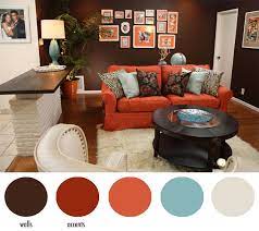 Check spelling or type a new query. Hotel Chic Design Diys Seen On Home Made Simple Teal Living Rooms Living Room Orange Brown Living Room