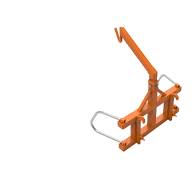 Tractor Attachment Telescopic Big Bag Lifter with Euro or ...