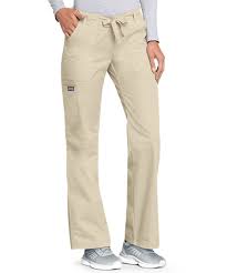 Cherokee Workwear Scrubs Womens Low Rise Drawstring Scrub Pants