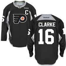Flyers black jersey, the nhl flyers black jersey playoffs are about to kick off, the second season is ready the western conference boasts the black hawks, sharks, canucks, predators, redwings. Men S Philadelphia Flyers Bobby Clarke Reebok Authentic Practice Jersey Black