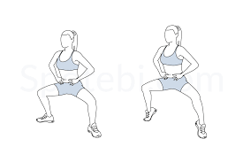 Plie Squat Calf Raise | Illustrated Exercise Guide
