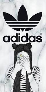 Adidas, chica, gris, brand, tumblr, HD phone wallpaper | Peakpx