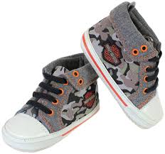 Harley Davidson Infant Boys Hi Top Pre Walker Shoes Harley Davidson Baby Harley Baby Walker Shoes