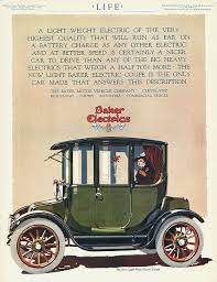 1915 Baker Electric Coupe Electric Cars Antique Cars Classic Cars Vintage
