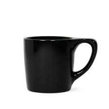 Lino death before decaf 10oz coffee mug. Notneutral Lino Cup Mug Black 80plus