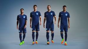 Ruime voorraad en altijd voordelig. Nike Engeland Navy Blue Uit Tenue 2017 18