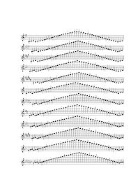 major scale violin fingerings chart free download